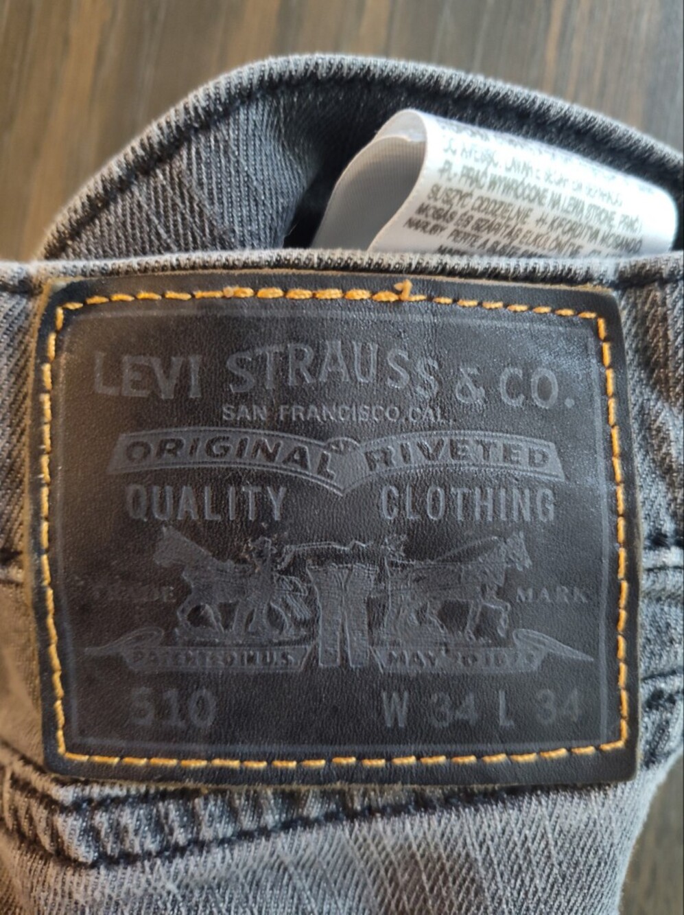 Levi's 510 Slim Men’s Jeans - 34x34